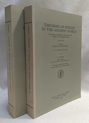 Theories of Weight in the Ancient World: Four essays on Democritus, Plato and Aristotle. A Study ...