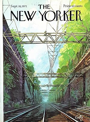 Seller image for The New Yorker Magazine, September 18. 1971 for sale by Dorley House Books, Inc.