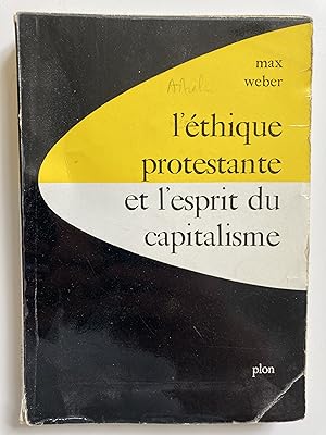 L'éthique protestante et l'esprit du capitalisme