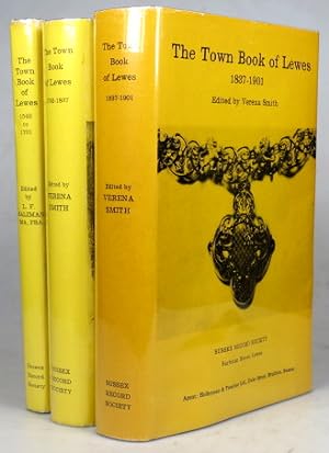 Bild des Verkufers fr The Town Book of Lewes. 1542-1701. 1702-1837. 1837-1901 zum Verkauf von Bow Windows Bookshop (ABA, ILAB)
