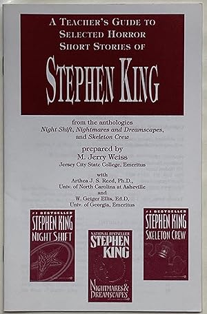 Seller image for A teacher's guide to selected horror short stories of Stephen King : from the anthologies Night shift, Nightmares and dreamscapes, and Skeleton crew for sale by Gaabooks