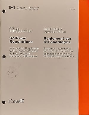 Canadian Coast Gaurd Collision Regulations 1991