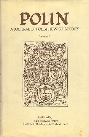 Imagen del vendedor de Polin: Studies in Polish Jewry Volume 3: The Jews of Warsaw a la venta por A Cappella Books, Inc.