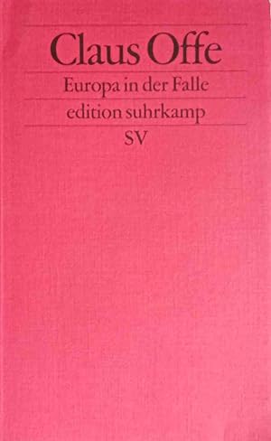 Immagine del venditore per Europa in der Falle. Edition Suhrkamp ; 2691 venduto da Logo Books Buch-Antiquariat