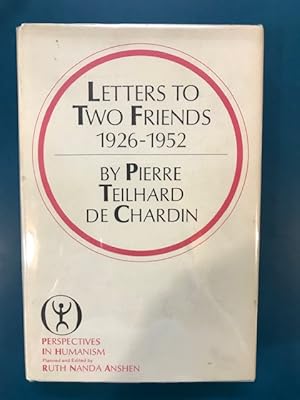 Seller image for Letters to Two Friends 1926-1952 for sale by Regent College Bookstore