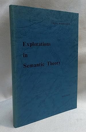 Imagen del vendedor de Explorations in Semantic Theory a la venta por Book House in Dinkytown, IOBA