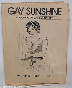 Seller image for Gay Sunshine; a newspaper of gay liberation, #42/43: Interview with Roger Peyrefritte for sale by Bolerium Books Inc.