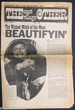 Seller image for The East Village Other: vol. 2, #1, Dec. 1-15, 1966: The Wicked Witch of the West: Beautifyin' for sale by Bolerium Books Inc.