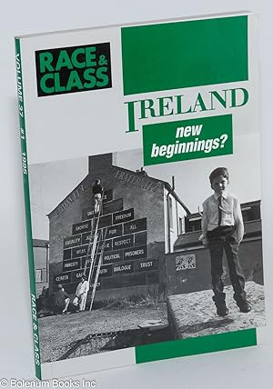 Bild des Verkufers fr Race & Class: a Journal for Black and Third World Liberation; volume 37 #1, July-September 1995: Ireland; New Beginnings zum Verkauf von Bolerium Books Inc.