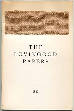 Seller image for The Lovingood Papers for sale by Between the Covers-Rare Books, Inc. ABAA