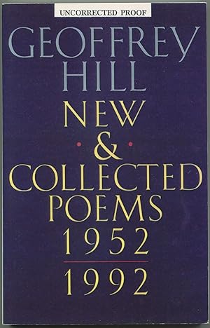 Seller image for New & Collected Poems 1952-1992 for sale by Between the Covers-Rare Books, Inc. ABAA