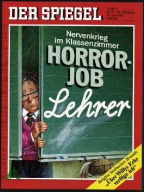 Seller image for 24/1993, Horrorjob Lehrer for sale by Antiquariat Artemis Lorenz & Lorenz GbR