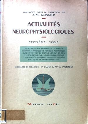 Imagen del vendedor de Actualites Neurophysiologiques; a la venta por books4less (Versandantiquariat Petra Gros GmbH & Co. KG)