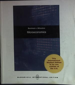 Bild des Verkufers fr Microeconomics zum Verkauf von books4less (Versandantiquariat Petra Gros GmbH & Co. KG)