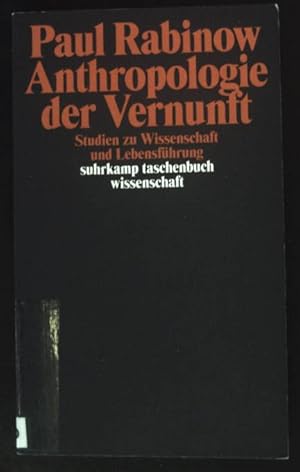 Bild des Verkufers fr Anthropologie der Vernunft : Studien zu Wissenschaft und Lebensfhrung. Suhrkamp-Taschenbuch Wissenschaft ; 1646 zum Verkauf von books4less (Versandantiquariat Petra Gros GmbH & Co. KG)