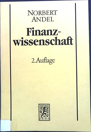 Immagine del venditore per Finanzwissenschaft. venduto da books4less (Versandantiquariat Petra Gros GmbH & Co. KG)
