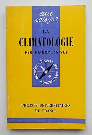 Imagen del vendedor de La Climatologie. Avec illustrations a la venta por Der Buchfreund