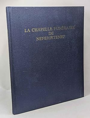 Imagen del vendedor de La chapelle funraire de Neferirtenef --- muses royaux d'art et d'histoire a la venta por crealivres