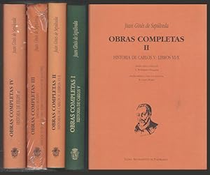 OBRAS COMPLETAS HISTORIA DE CARLOS V - 4 TOMOS