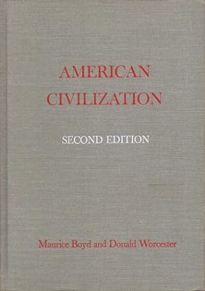 Seller image for AMERICAN CIVILIZATION - SECOND EDITION for sale by Librera Raimundo