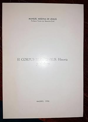 EL CORPUS IURIS CIVILIS. Historia y ediciones. Separata