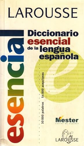 Image du vendeur pour DICCIONARIO ESENCIAL DE LA LENGUA ESPAOLA mis en vente par Librera Vobiscum