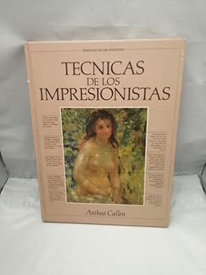 Imagen del vendedor de Tcnicas de los Impresionistas (Primera edicin, tapa dura) a la venta por Libros Angulo