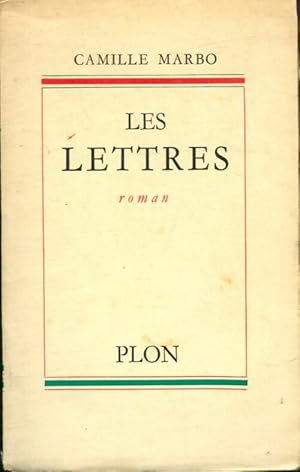 Bild des Verkufers fr Les lettres - Camille Marbo zum Verkauf von Book Hmisphres