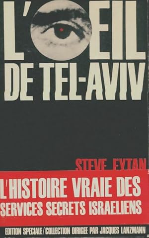 Imagen del vendedor de L'oeil de Tel-Aviv - Steve Eytan a la venta por Book Hmisphres