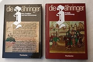 Bild des Verkufers fr Die Zhringer Band I + II (Eine Tradition und ihre Erforschung + Ansto und Wirkung) zum Verkauf von Bcherwelt Wagenstadt