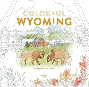 Seller image for Colorful Wyoming Coloring Journal for sale by Redux Books