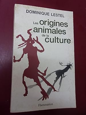 Image du vendeur pour Les origines animales de la culture. mis en vente par Le livre de sable