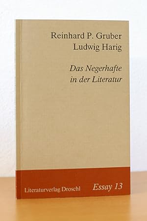 Bild des Verkufers fr Das Negerhafte in der Literatur (Essay 13) zum Verkauf von AMSELBEIN - Antiquariat und Neubuch