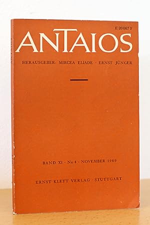 Seller image for Antaios Band XI, No. 4, November 1969 Sonderheft Parcelsus for sale by AMSELBEIN - Antiquariat und Neubuch