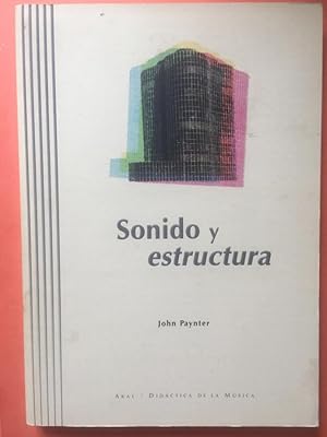 Imagen del vendedor de Sonido y estructura a la venta por Libreria Anticuaria Camino de Santiago