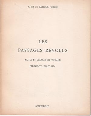 Le Paysage Révolus. Notes et Croquis de Voyage Sélinunte, Aout 1974.