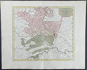 Imagen del vendedor de Map of Utrecht, Netherlands a la venta por Trillium Antique Prints & Rare Books