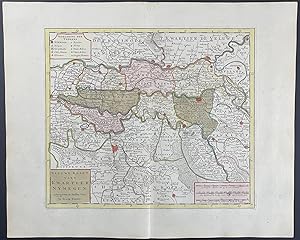 Imagen del vendedor de Map of Gelderland, Netherlands a la venta por Trillium Antique Prints & Rare Books