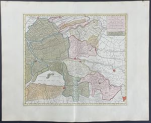 Imagen del vendedor de Map of Holland a la venta por Trillium Antique Prints & Rare Books