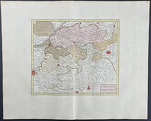 Imagen del vendedor de Map of Limburg, Belgium a la venta por Trillium Antique Prints & Rare Books