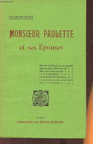 Seller image for Monsieur Paulette et ses pouses for sale by Le-Livre