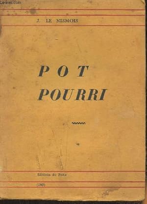 Image du vendeur pour Pot pourri mis en vente par Le-Livre