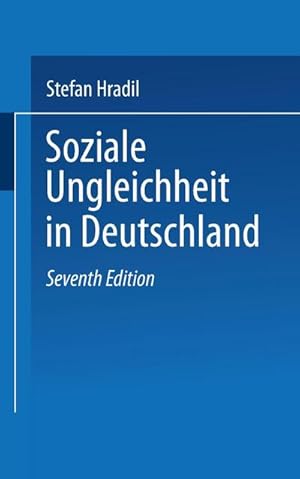 Seller image for Soziale Ungleichheit in Deutschland for sale by BuchWeltWeit Ludwig Meier e.K.