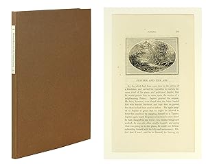 Seller image for THOMAS BEWICK & THE FABLES OF AESOP. Biographical Sketch by John W. Borden. History of the Fables by Janet S. Krueger. With an Original Leaf from the First Edition (1818) of "The Fables of Aesop" and a New Impression from One of Bewick's Original Wood Engravings. for sale by John Windle Antiquarian Bookseller, ABAA