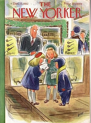 Seller image for The New Yorker Magazine, December 13, 1952 for sale by Dorley House Books, Inc.