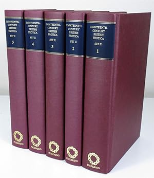 Bild des Verkufers fr Eighteenth-Century British Erotica, Set II. Volumes 1-5 zum Verkauf von Leaf and Stone Books