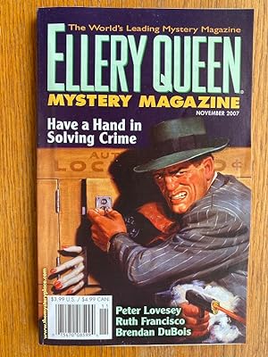 Immagine del venditore per Ellery Queen Mystery Magazine November 2007 venduto da Scene of the Crime, ABAC, IOBA