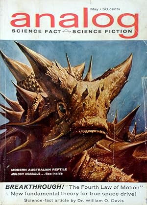 Bild des Verkufers fr Analog; Science Fact, Science Fiction, May 1962 zum Verkauf von Kayleighbug Books, IOBA