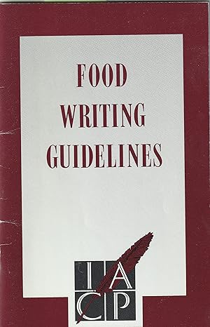 Food Writing Guidelines