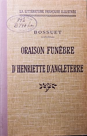 Oraison funèbre d'Henriette d'Angleterre